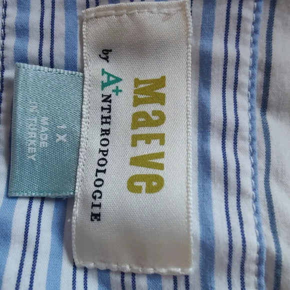 Striped Multicolor Button-Up Dress - Picture 7 of 7